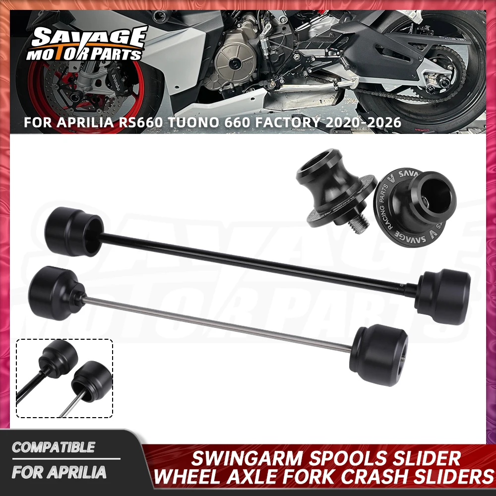 2026 RS 660 Rear Axle Fork Crash Slider For Aprilia Tuono RS 660 Factory 2020+ Motorcycle Front Wheel Hub Anti-Collision Block
2026 RS 660 Rear Axle Fork Crash Slider For Aprilia Tuono RS 660 Factory 2020+ Motorcycle Front Wheel Hub Anti-Collision Block