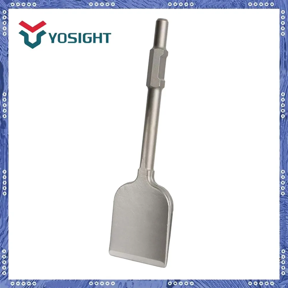 17.3 x 4.9 Inch Square Shovel Chisel - 65A Steel Digging Shovel, Round Shank, Ideal for Gardening, Landscaping, Concrete Work
17.3 x 4.9 Inch Square Shovel Chisel - 65A Steel Digging Shovel, Round Shank, Ideal for Gardening, Landscaping, Concrete Work