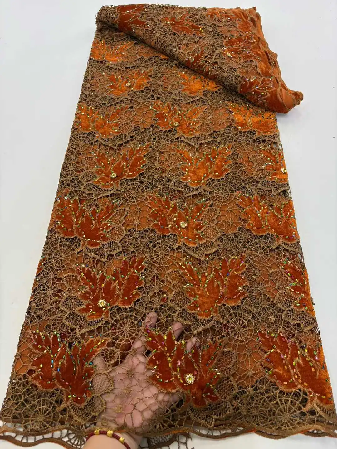 Luxury African Lace Fabric 5 Yards Velvet Lace Stones Tulle Lace Fabric Embroidered Nigerian Fabric for Wedding Dress Sew XC72KB
Luxury African Lace Fabric 5 Yards Velvet Lace Stones Tulle Lace Fabric Embroidered Nigerian Fabric for Wedding Dress Sew XC72KB