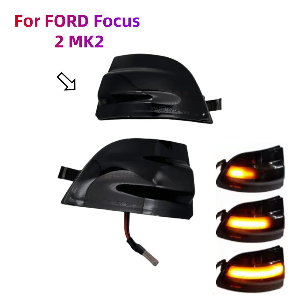 High Quality Dynamic Turn Signal Light Car Rear View Mirror LED Indicator Blinker For FORD Focus 2 MK2 2004 - 2008 C-MAX
High Quality Dynamic Turn Signal Light Car Rear View Mirror LED Indicator Blinker For FORD Focus 2 MK2 2004 - 2008 C-MAX