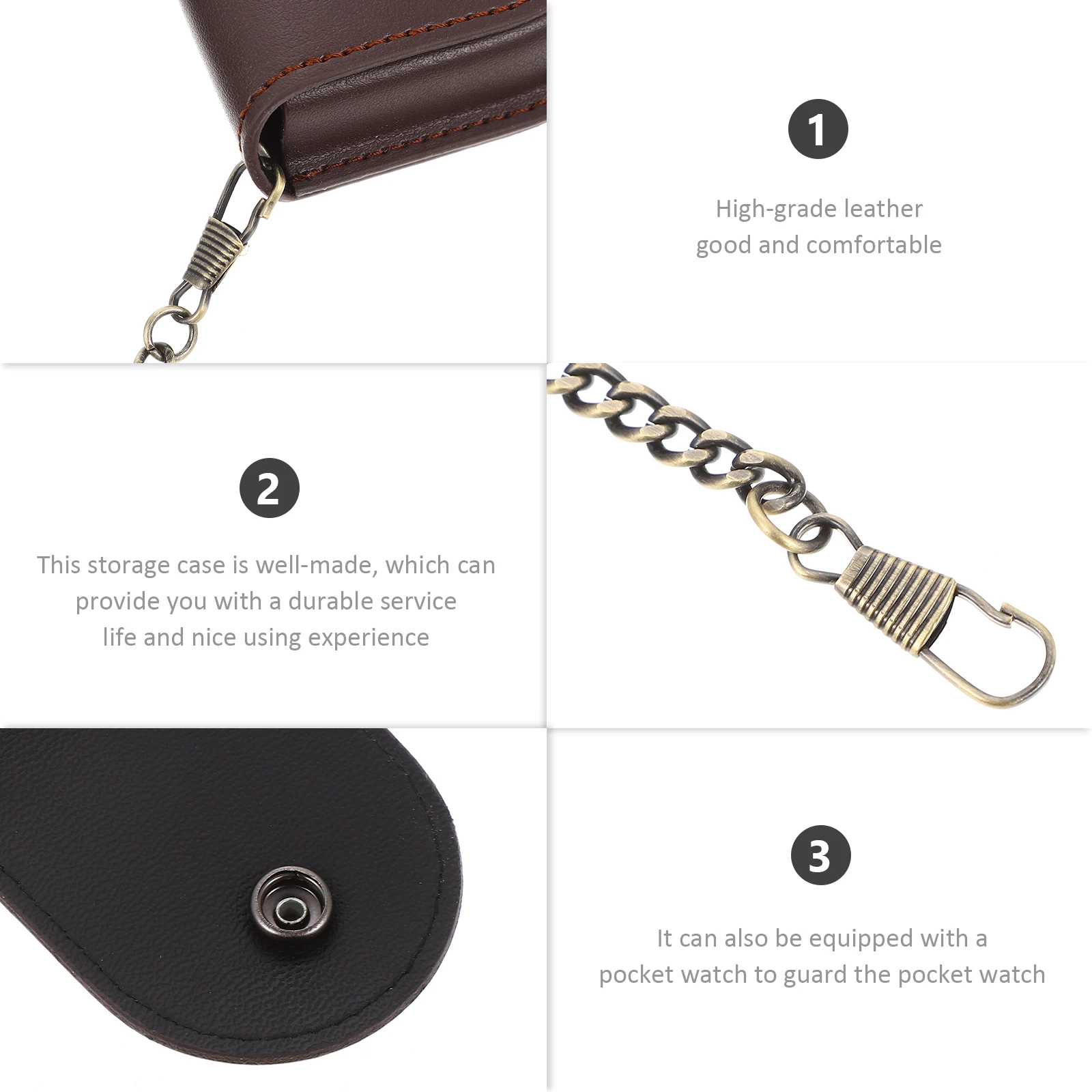 Retro Style Pocket Case Pu Storage Bag Dustproof Pouch For Men Father Husband Gift Vintage Watch Holder Container Chain
Retro Style Pocket Case Pu Storage Bag Dustproof Pouch For Men Father Husband Gift Vintage Watch Holder Container Chain