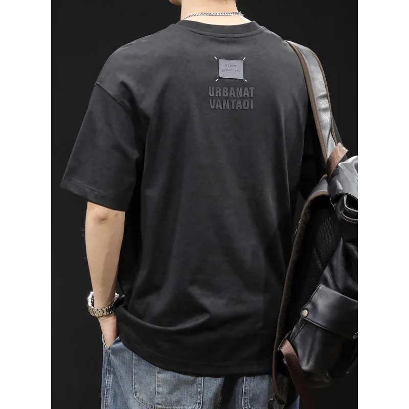Tie dye printed short sleeve T-shirt Men's new clothes loose plus size summer fashion brand men's T-shirt heavy
Tie dye printed short sleeve T-shirt Men's new clothes loose plus size summer fashion brand men's T-shirt heavy