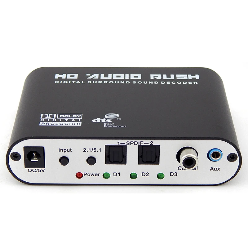 【Hot】Digital Bluetooth-compatib 5.1 Audio Decoder Coaxial Optical To 5.1CH RCA Converter Sound Audio Adapter hifi Amplifier Conv
【Hot】Digital Bluetooth-compatib 5.1 Audio Decoder Coaxial Optical To 5.1CH RCA Converter Sound Audio Adapter hifi Amplifier Conv
