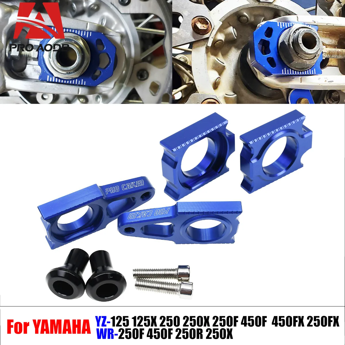 Axle Block Rear Chain Adjuster For YAMAHA Motorcycle WR250F 450F 250R 250X YZ250F 450F 125 250 250X 250FX 2002-2022 Accessories
Axle Block Rear Chain Adjuster For YAMAHA Motorcycle WR250F 450F 250R 250X YZ250F 450F 125 250 250X 250FX 2002-2022 Accessories