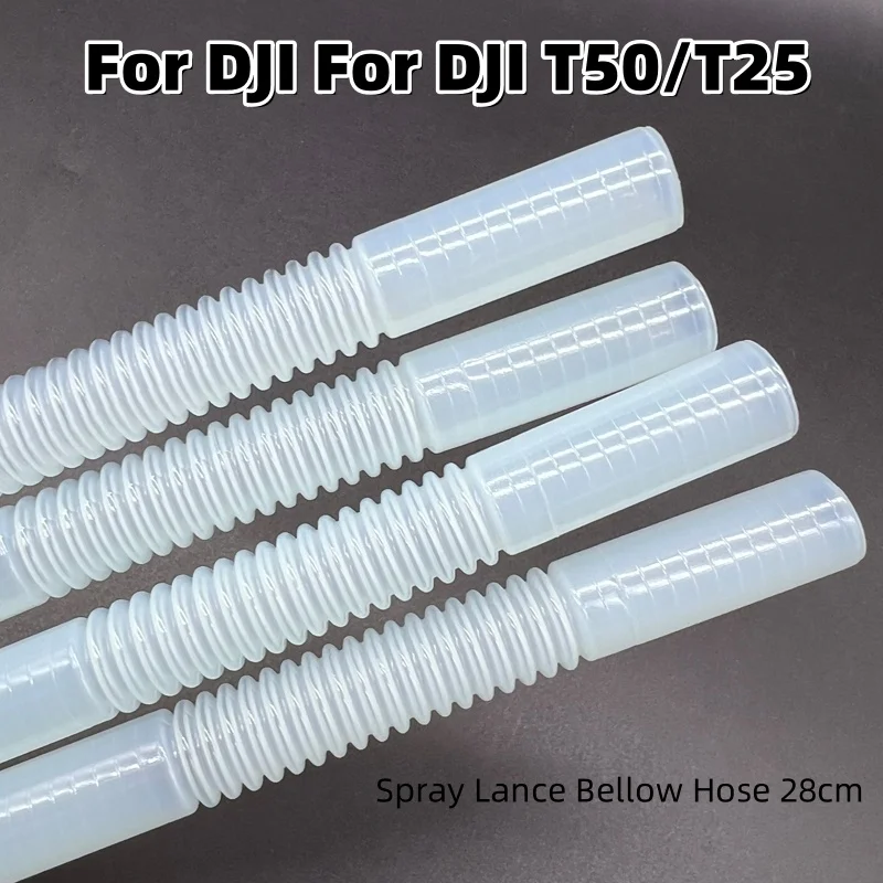 4Pcs Agricultural Drone Accessories For DJI T50/T25 Spray Lance Bellow Hose 28cm Spray Lance Soft Hose UAV Parts
4Pcs Agricultural Drone Accessories For DJI T50/T25 Spray Lance Bellow Hose 28cm Spray Lance Soft Hose UAV Parts