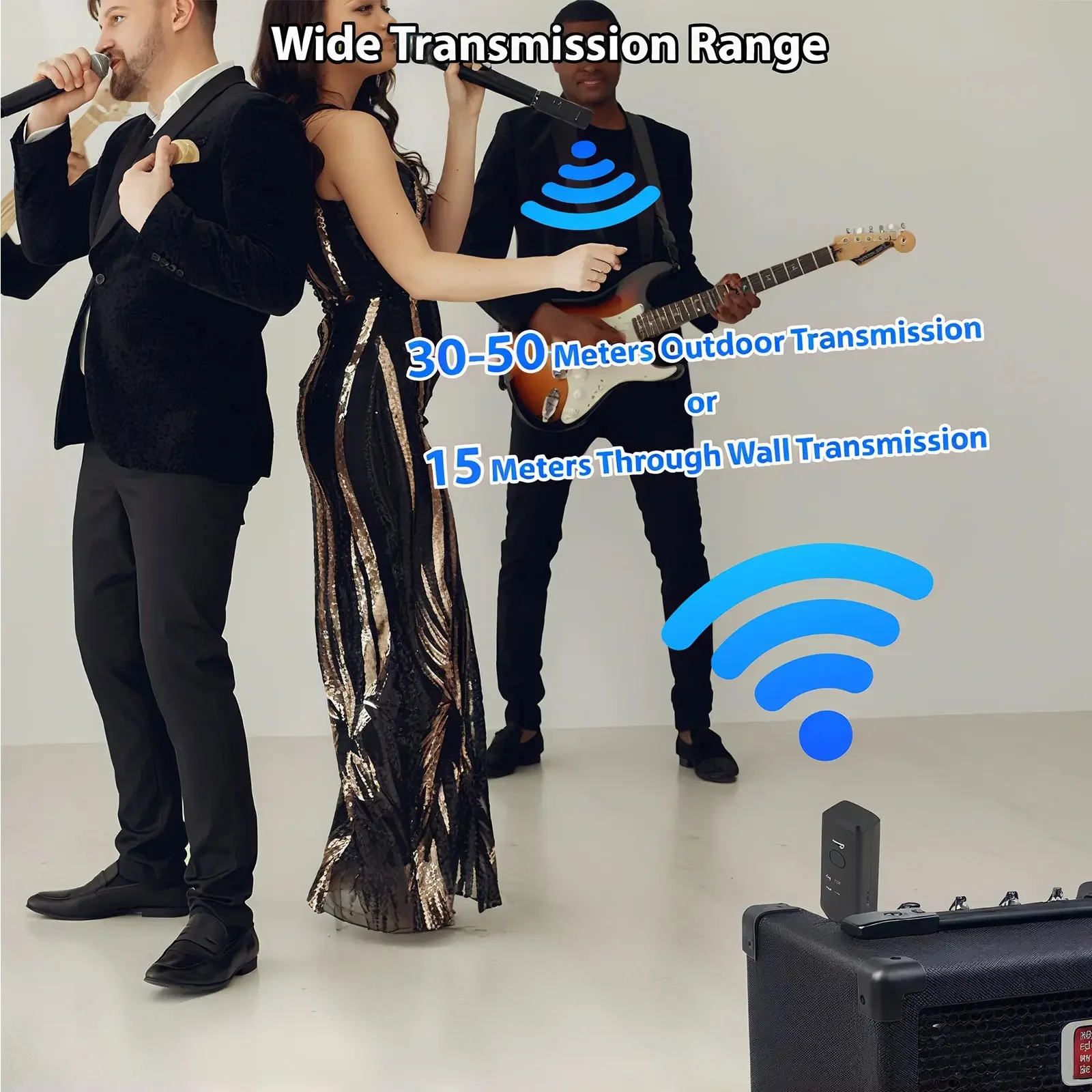 Набор двухканальных беспроводных микрофонов — перезаряжаемый, ссылка на 6 устройств, чистый звук — идеально подходит для обучения в классе, онлайн-курсов
Набор двухканальных беспроводных микрофонов — перезаряжаемый, ссылка на 6 устройств, чистый звук — идеально подходит для обучения в классе, онлайн-курсов