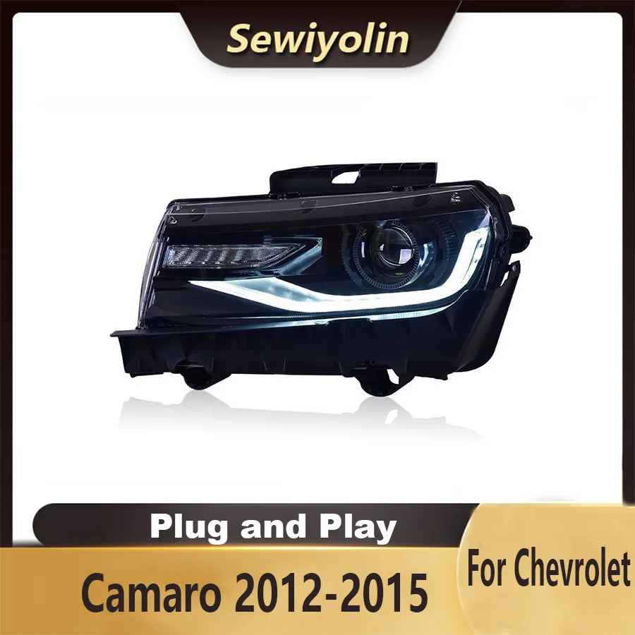 For Chevrolet Camaro 2012-2015 Car Accessories Headlight Assembly LED Lights Lamp DRL Signal Plug And Play Daytime Running
For Chevrolet Camaro 2012-2015 Car Accessories Headlight Assembly LED Lights Lamp DRL Signal Plug And Play Daytime Running