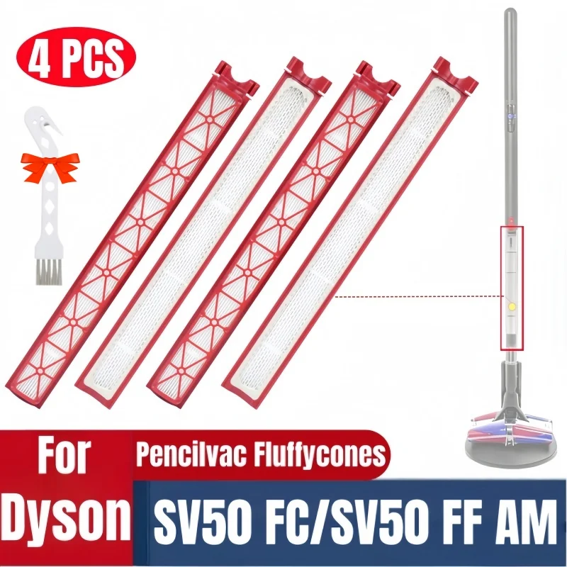 For Dyson Pencilvac Fluffycones SV50 FC/SV50 FF AM Hepa Filter Replacement Washable Replacement Filter filter replace part
For Dyson Pencilvac Fluffycones SV50 FC/SV50 FF AM Hepa Filter Replacement Washable Replacement Filter filter replace part