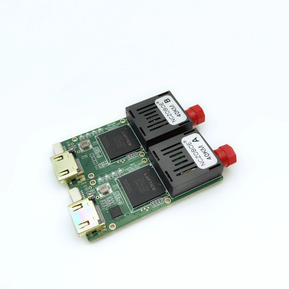 NCZOBOE HDMI TTL Optical Transceiver Module DC 5.5-26V FC Interface for Drones Terminal Equipment RX/TX/AV/VCC/GND 20KM/40KM
NCZOBOE HDMI TTL Optical Transceiver Module DC 5.5-26V FC Interface for Drones Terminal Equipment RX/TX/AV/VCC/GND 20KM/40KM