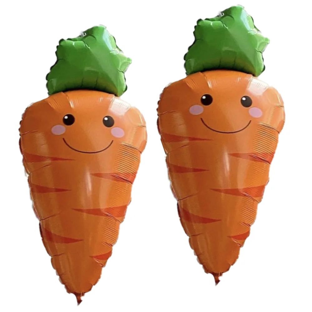 4Pcs Easter Large Carrots Foil Balloon for Kids Easter Birthday Party Picnic Cooking Theme Baby Showe Decoration
4Pcs Easter Large Carrots Foil Balloon for Kids Easter Birthday Party Picnic Cooking Theme Baby Showe Decoration