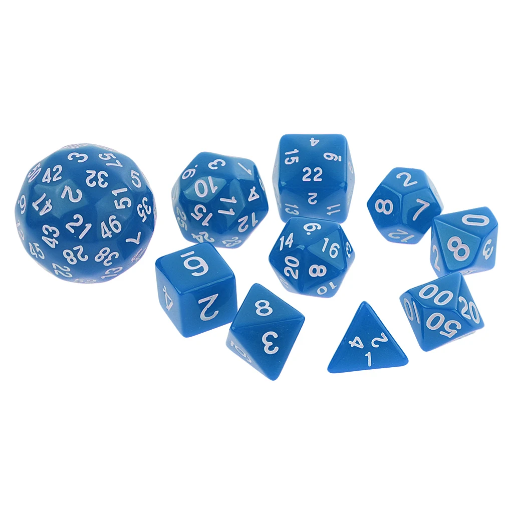 Digital Multi Sided Dice Acrylic Material for RPG Tabletop Board Games Party Casino Gambling Accessories
Digital Multi Sided Dice Acrylic Material for RPG Tabletop Board Games Party Casino Gambling Accessories