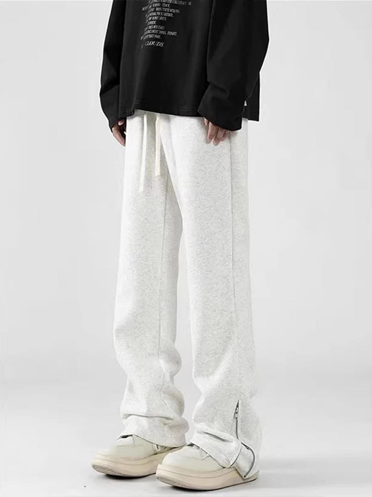 Floral ey Fce Lined Men's Spor Bell Boted Casual Trousers American Vibe Zipper Sweatpants Cleanfit Spring Autumn
Floral ey Fce Lined Men's Spor Bell Boted Casual Trousers American Vibe Zipper Sweatpants Cleanfit Spring Autumn