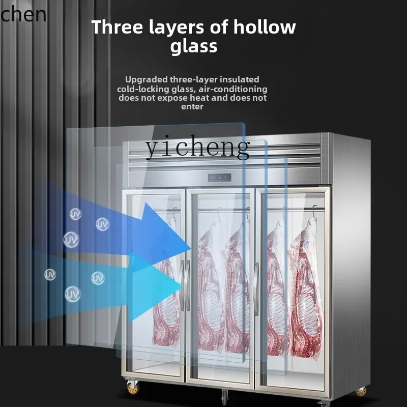 Frozen and Fresh-keeping Display Cabinet Refrigerated Freezer Vertical Acid Drain Cabinet
Frozen and Fresh-keeping Display Cabinet Refrigerated Freezer Vertical Acid Drain Cabinet