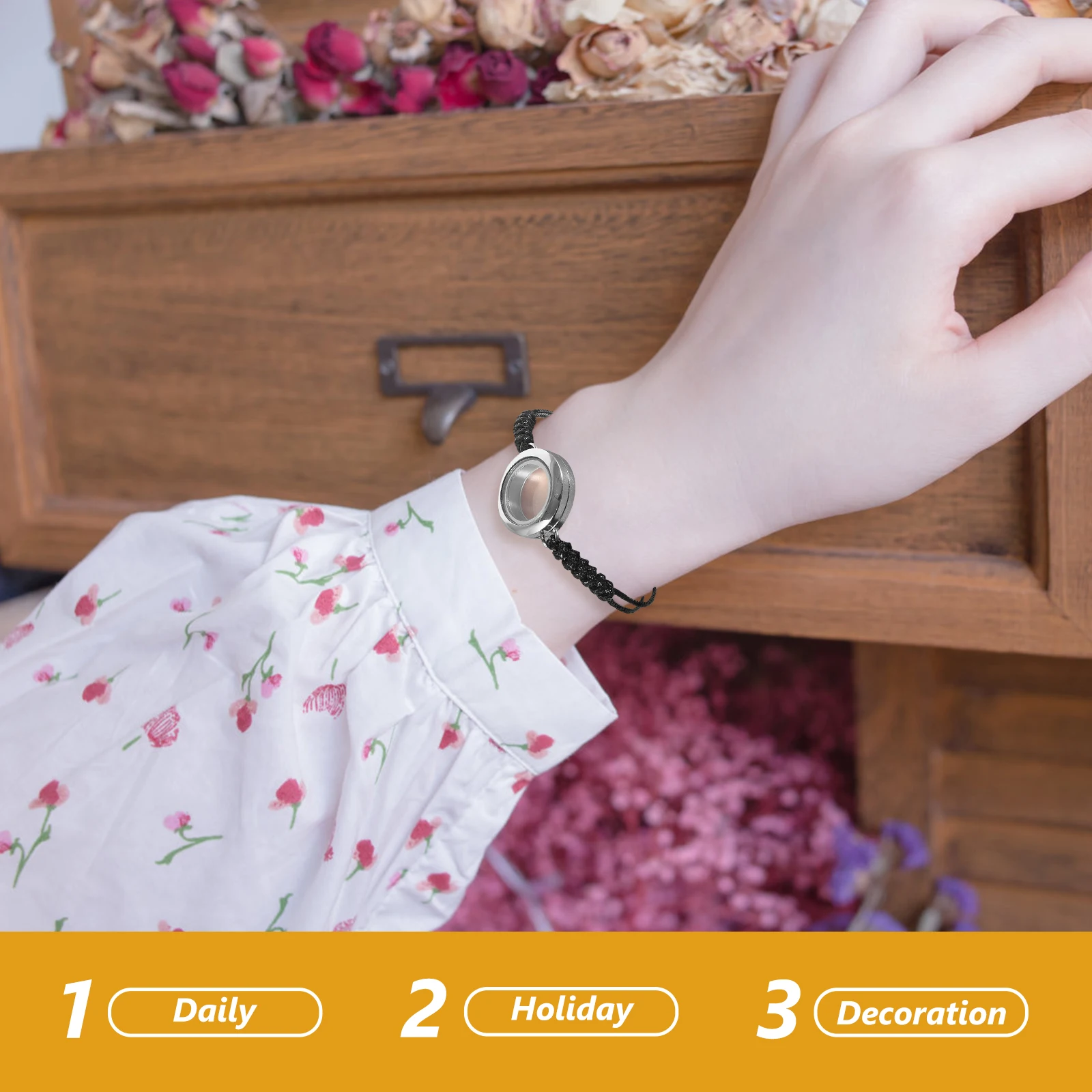 Adjustable Braided Bracelet for Women Stainless Steel Rope Lightweight Wrist Jewelry Fashion Trend Daily Decoration
Adjustable Braided Bracelet for Women Stainless Steel Rope Lightweight Wrist Jewelry Fashion Trend Daily Decoration