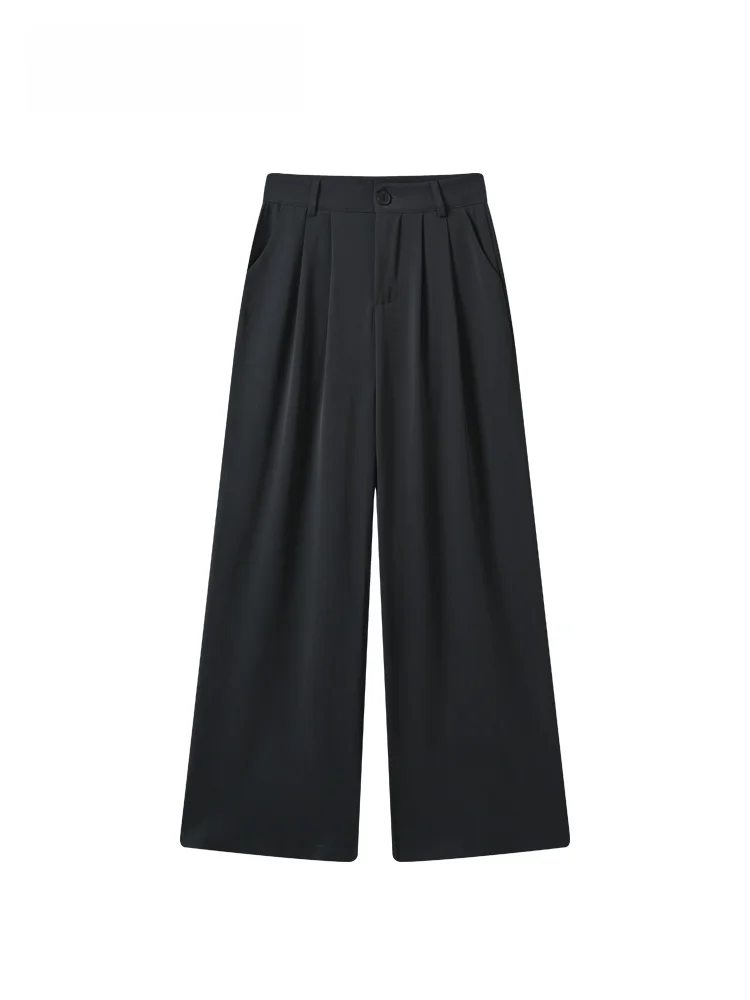 High Waist Straight Leg Suit Pants Women's plus Size Summer New Style Wide Leg Long Trousers Fashionable Commute Style PVC Ma...
High Waist Straight Leg Suit Pants Women's plus Size Summer New Style Wide Leg Long Trousers Fashionable Commute Style PVC Ma...