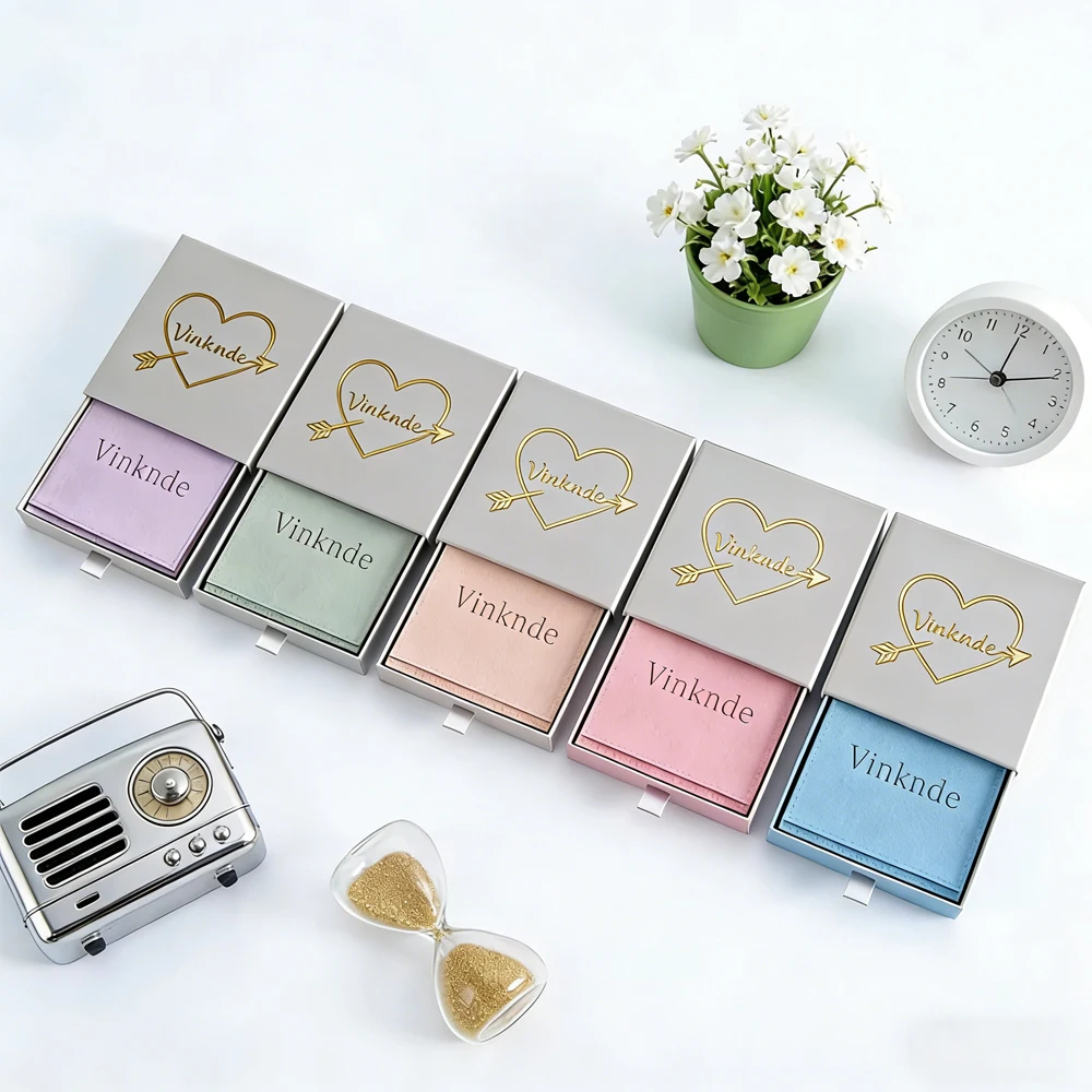 50pcs Custom Jewelry Box Personalized Logo Small Ring Necklace Earrings Packaging Drawer Boxes Microfiber Suede Dust Gift Bags
50pcs Custom Jewelry Box Personalized Logo Small Ring Necklace Earrings Packaging Drawer Boxes Microfiber Suede Dust Gift Bags