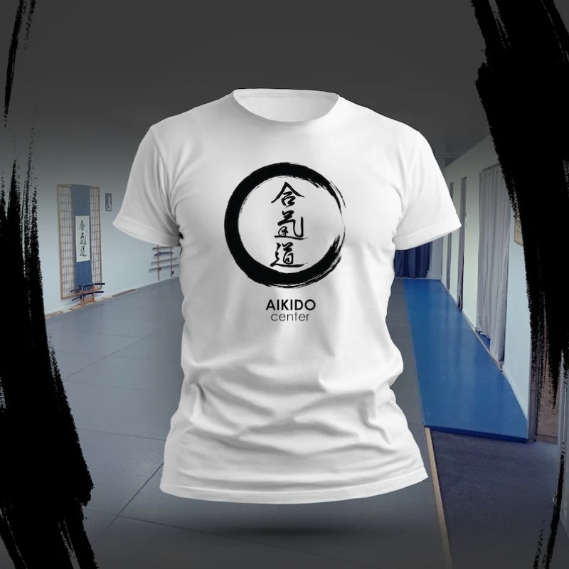 Aikido Martial Arts Printed T-shirt Woman Man Original Aiki Summer Outdoors Breathable Cotton Streetwear Vintage Clothes Tee
Aikido Martial Arts Printed T-shirt Woman Man Original Aiki Summer Outdoors Breathable Cotton Streetwear Vintage Clothes Tee