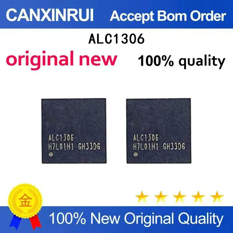 (5-100 Pieces) New stock ALC1306 ALC1306-CGQFN sound card IC
(5-100 Pieces) New stock ALC1306 ALC1306-CGQFN sound card IC