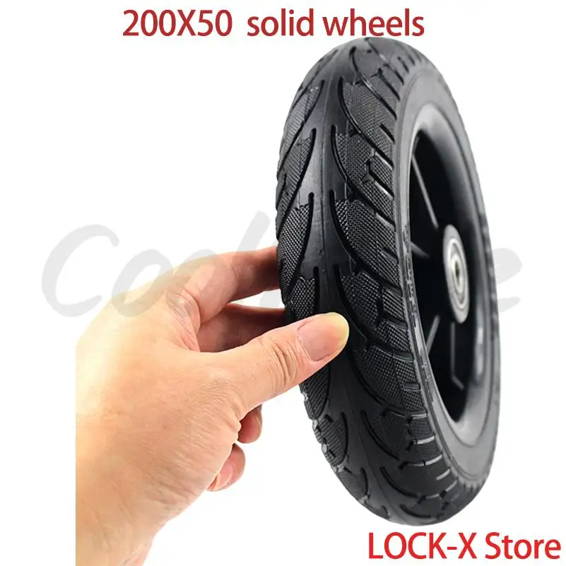 8Inch Wheel 200x50 Solid Tire With Plastic Hub Bearing For Electric Scooter Speedway Kugoo S Front Rear Wheel
8Inch Wheel 200x50 Solid Tire With Plastic Hub Bearing For Electric Scooter Speedway Kugoo S Front Rear Wheel
