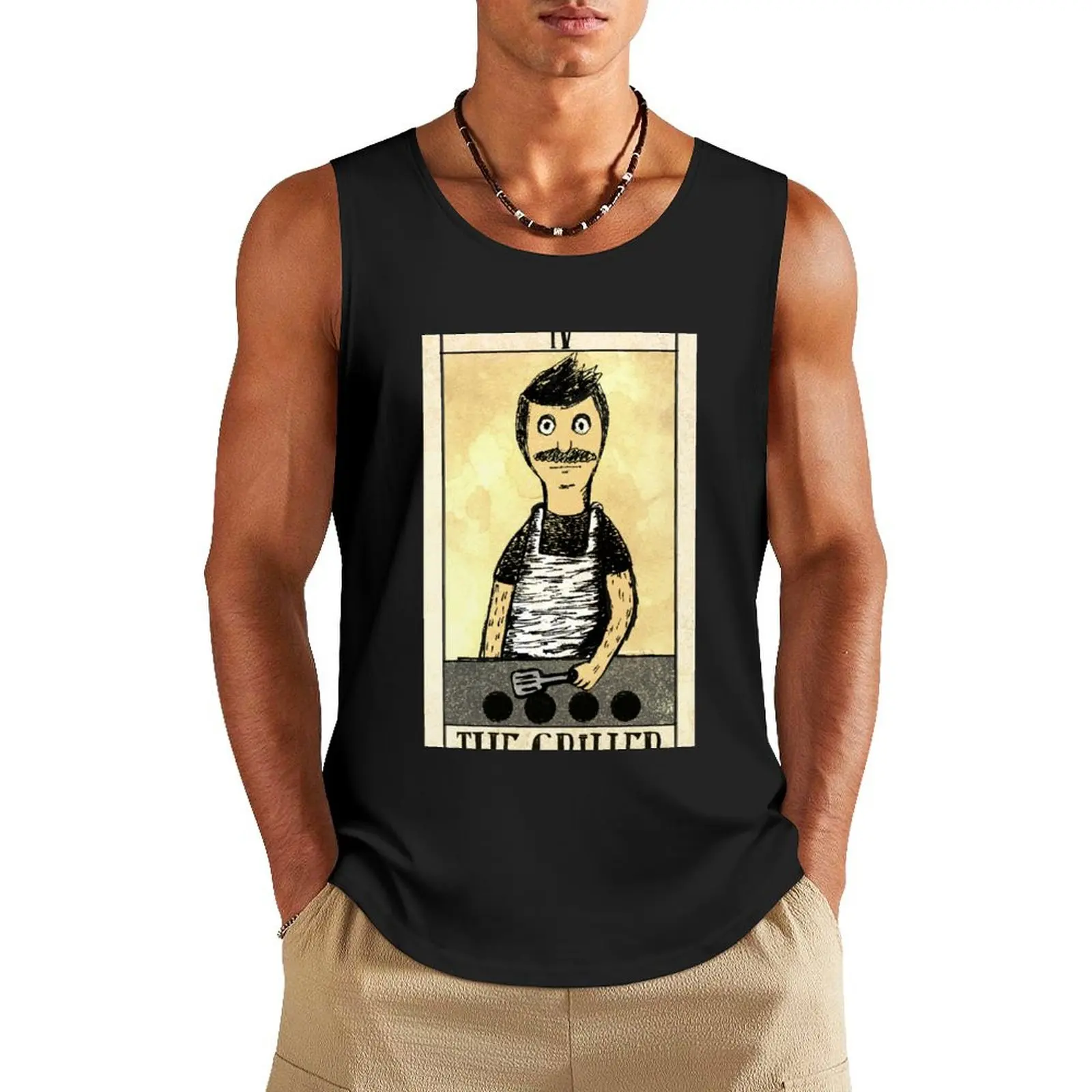 The Griller Tank Top fashion 2025 man T-shirt Men's gym bodybuilding men bodybuilding for men
The Griller Tank Top fashion 2025 man T-shirt Men's gym bodybuilding men bodybuilding for men