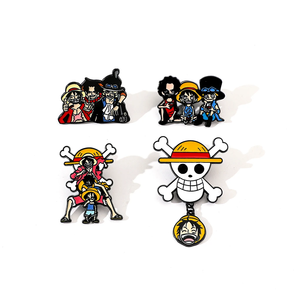 4 Pcs Childhood Cartoon Brooch Handsome Portgas·D· Ace Enamel Pin Metal Badge Jewelry Clothing Backpack Accessories Gift
4 Pcs Childhood Cartoon Brooch Handsome Portgas·D· Ace Enamel Pin Metal Badge Jewelry Clothing Backpack Accessories Gift