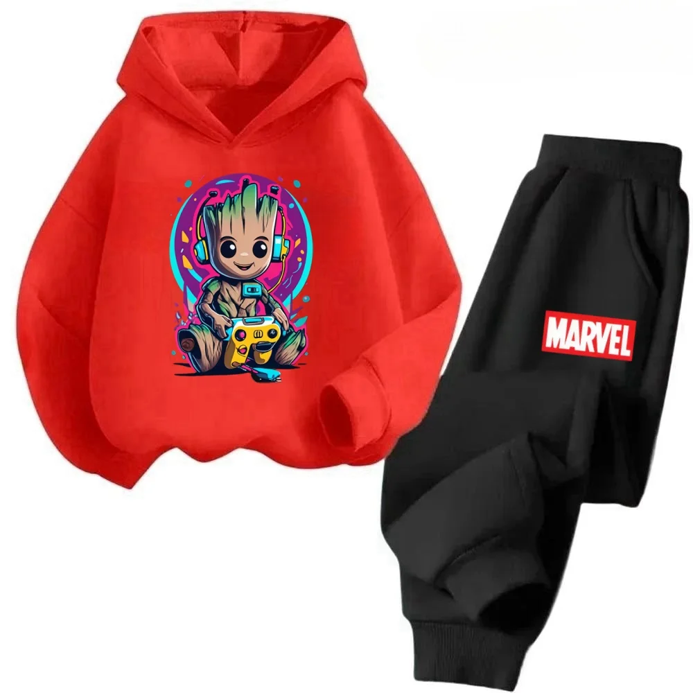 Avengers Super Hero Kids Hoodie Set 2PCS Marvel Print Long Sleeve Sweatshirt Pants Boys Girls Warm Casual Outfit
Avengers Super Hero Kids Hoodie Set 2PCS Marvel Print Long Sleeve Sweatshirt Pants Boys Girls Warm Casual Outfit