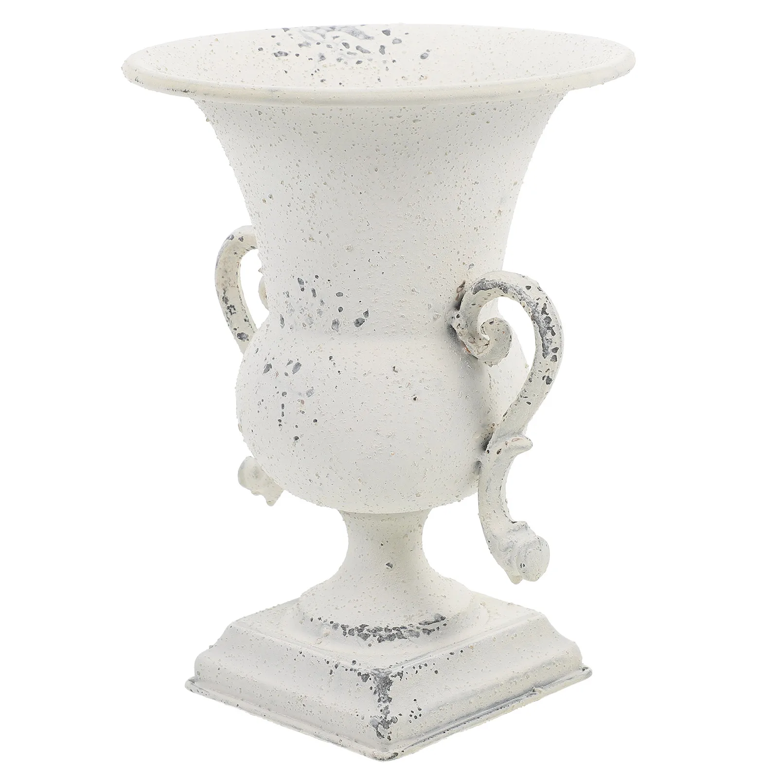 Rustic Roman Flower Pot Vase Retro Iron Home Office Hotel Decorative Planter Lightweight Compact Size Dried FlowersVintage Style
Rustic Roman Flower Pot Vase Retro Iron Home Office Hotel Decorative Planter Lightweight Compact Size Dried FlowersVintage Style