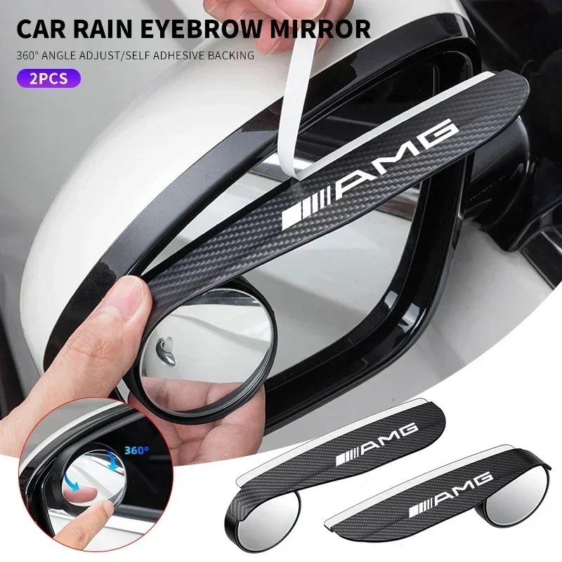2PCS Car Rearview Mirror Rain Eyebrow Visor Small Round Mirror For Mercedes Benz AMG CLA CLS W212 W213 W204 W205 W176 GLC
2PCS Car Rearview Mirror Rain Eyebrow Visor Small Round Mirror For Mercedes Benz AMG CLA CLS W212 W213 W204 W205 W176 GLC