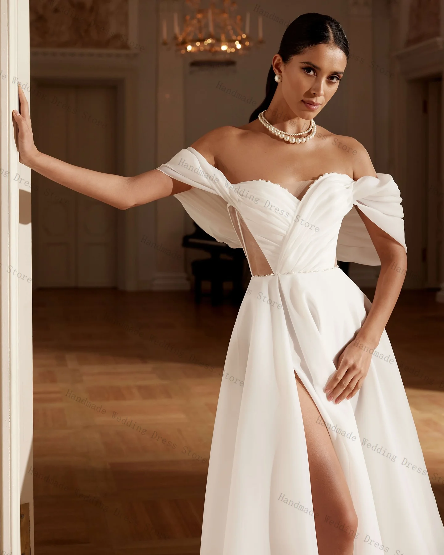 White Women Wedding Dress Sexy Corset Sweetheart Side Split Ruffles Bridal Gown Customized Robe Sweep Train Lace Up Back
White Women Wedding Dress Sexy Corset Sweetheart Side Split Ruffles Bridal Gown Customized Robe Sweep Train Lace Up Back