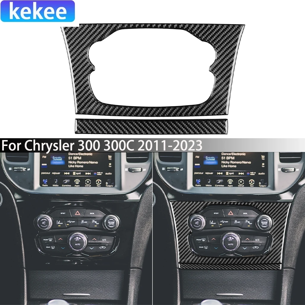 For Chrysler 300 300C 2015-2023 Carbon Fiber Center Console Climate Control Panel Car Accessories Interior Cover Stickers Trim
For Chrysler 300 300C 2015-2023 Carbon Fiber Center Console Climate Control Panel Car Accessories Interior Cover Stickers Trim