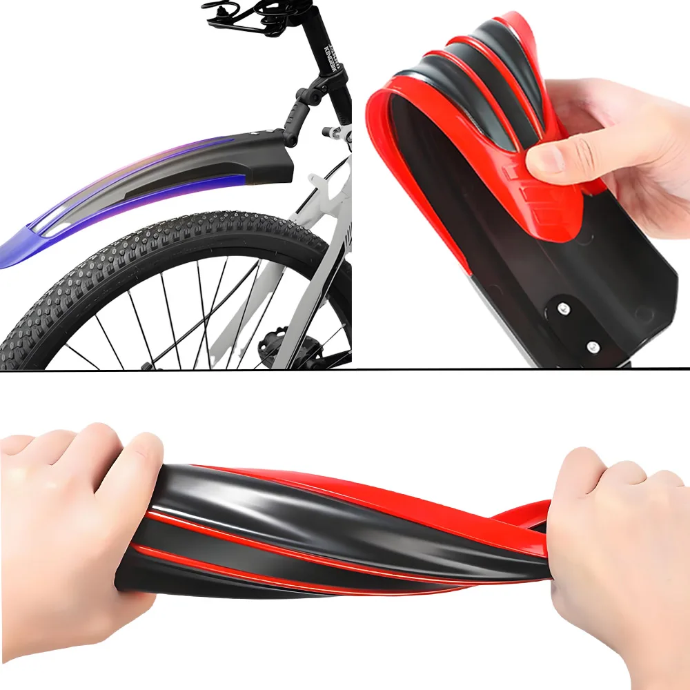 2 Pcs Road Bike Fenders Set Front Rear Bicycle Mudguard Wings Durable PVC Material for All-Weather Cycling Adventures
2 Pcs Road Bike Fenders Set Front Rear Bicycle Mudguard Wings Durable PVC Material for All-Weather Cycling Adventures