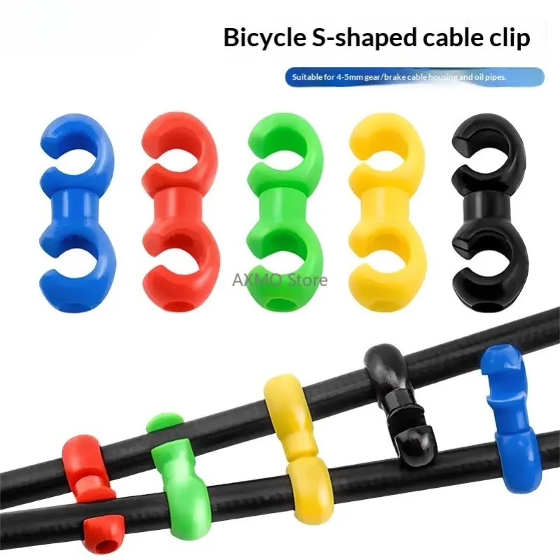 3pcs Mountain Road Bike Hub Buckle Handcuff Type Hub Storage Buckle S Type Black Cable Tube Buckle Bicycle Cables Housing Parts
3pcs Mountain Road Bike Hub Buckle Handcuff Type Hub Storage Buckle S Type Black Cable Tube Buckle Bicycle Cables Housing Parts