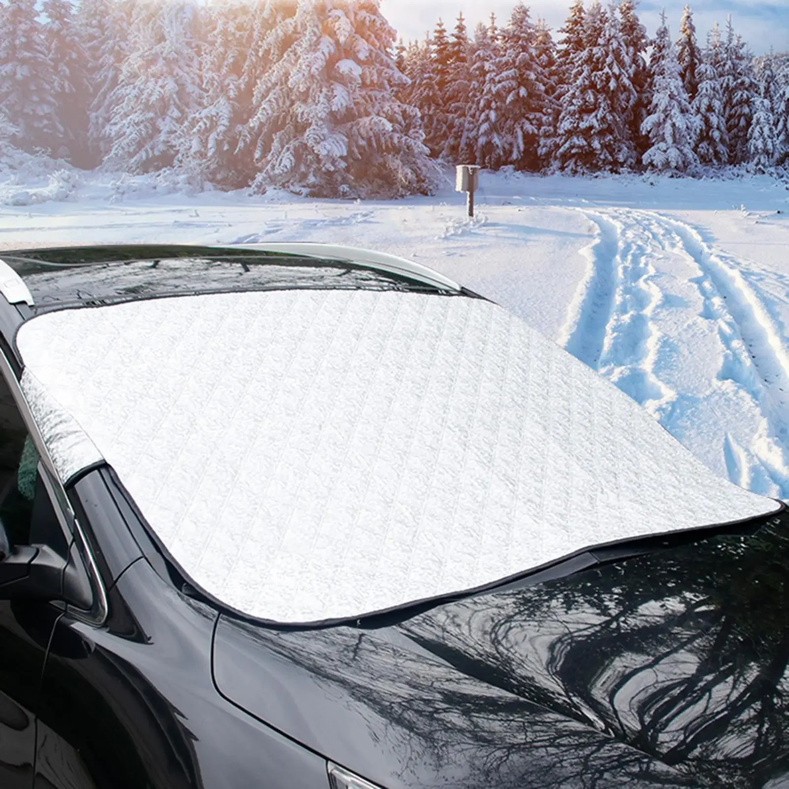 Universal Sunshade Cover Car Windshield Snow Sun Shade Waterproof Protector Cover Car Front Windscreen Cover
Universal Sunshade Cover Car Windshield Snow Sun Shade Waterproof Protector Cover Car Front Windscreen Cover