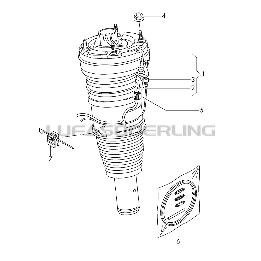Front Air Suspension Shock Absorber Strut for Audi A8 D4 A6 C7 A7 Allroad 2011-2018 4G0616039L 4G0616039N 4H0616040P 4H0616040R
Front Air Suspension Shock Absorber Strut for Audi A8 D4 A6 C7 A7 Allroad 2011-2018 4G0616039L 4G0616039N 4H0616040P 4H0616040R