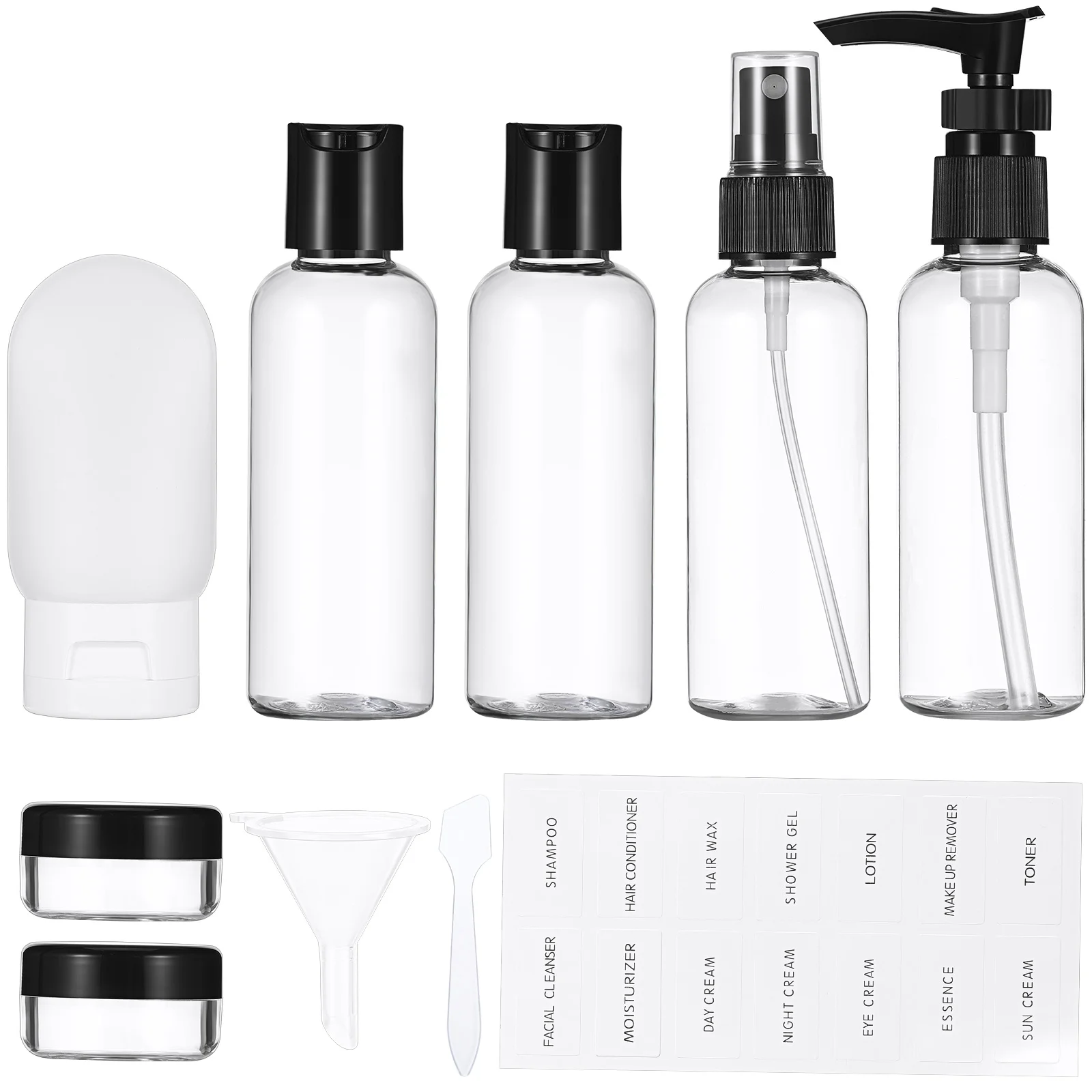 Portable Toiletry Set Dispenser Bottle Travel Liquid Bottles Shampoo Skincare Containers For Toiletries Size
Portable Toiletry Set Dispenser Bottle Travel Liquid Bottles Shampoo Skincare Containers For Toiletries Size