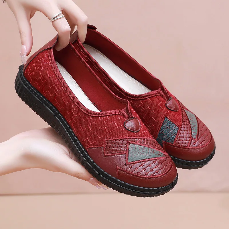 2024 New Autumn Women Flat Shoes Woman Fashion Slip On Shoes Female Lightweight Walking Shoes Middle-aged Flat ShoesMother Shoes
2024 New Autumn Women Flat Shoes Woman Fashion Slip On Shoes Female Lightweight Walking Shoes Middle-aged Flat ShoesMother Shoes