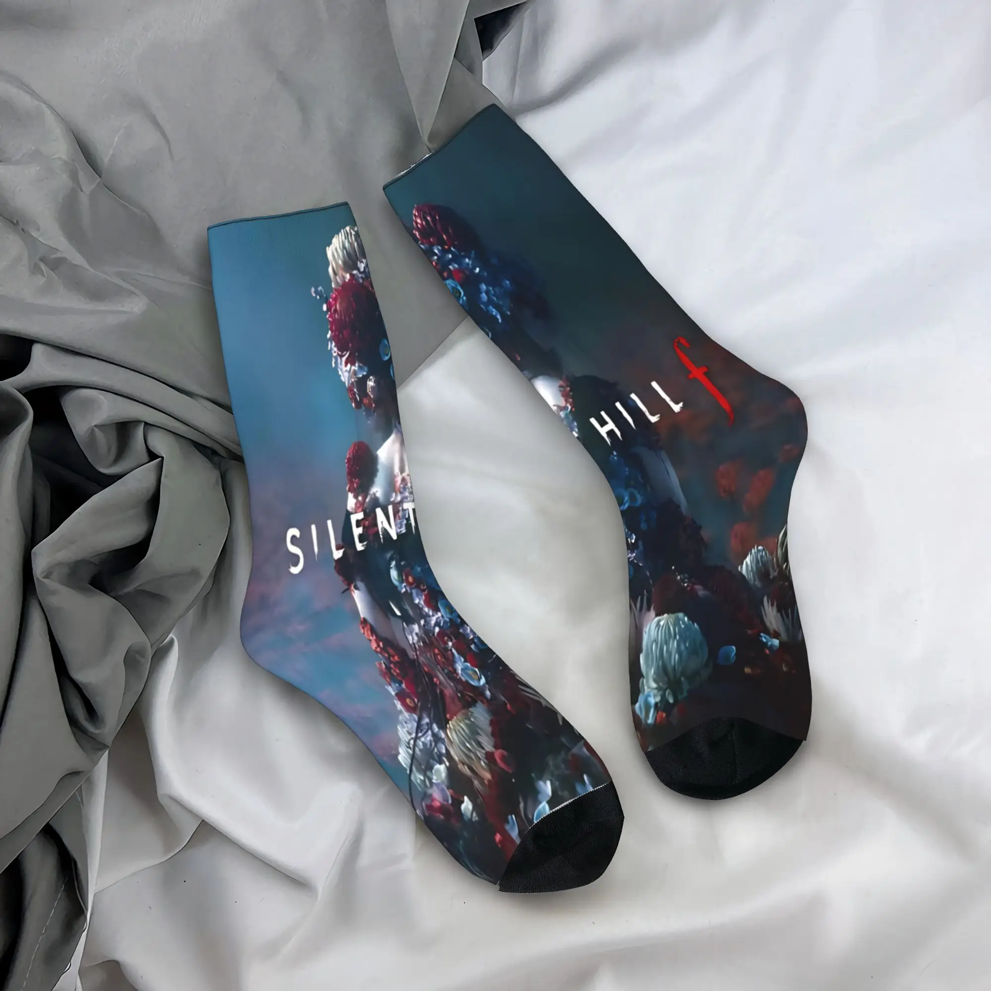 Мужские и женские аксессуары Silent Hill F Horror Game 2025, носки, впитывающие пот носки, супер мягкие для повседневной носки
Мужские и женские аксессуары Silent Hill F Horror Game 2025, носки, впитывающие пот носки, супер мягкие для повседневной носки