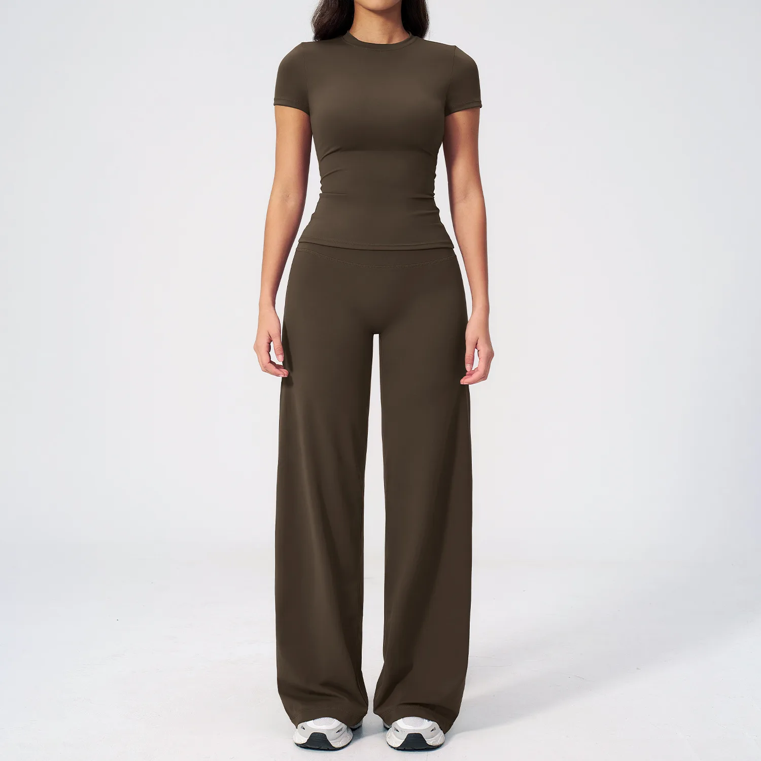 Women Sportswear 2PCS Yoga Set Seamless Workout Clothes Athletic Wear Gym Legging Fitness Bra Crop Top Short Sleeves Sports Suit
Women Sportswear 2PCS Yoga Set Seamless Workout Clothes Athletic Wear Gym Legging Fitness Bra Crop Top Short Sleeves Sports Suit
