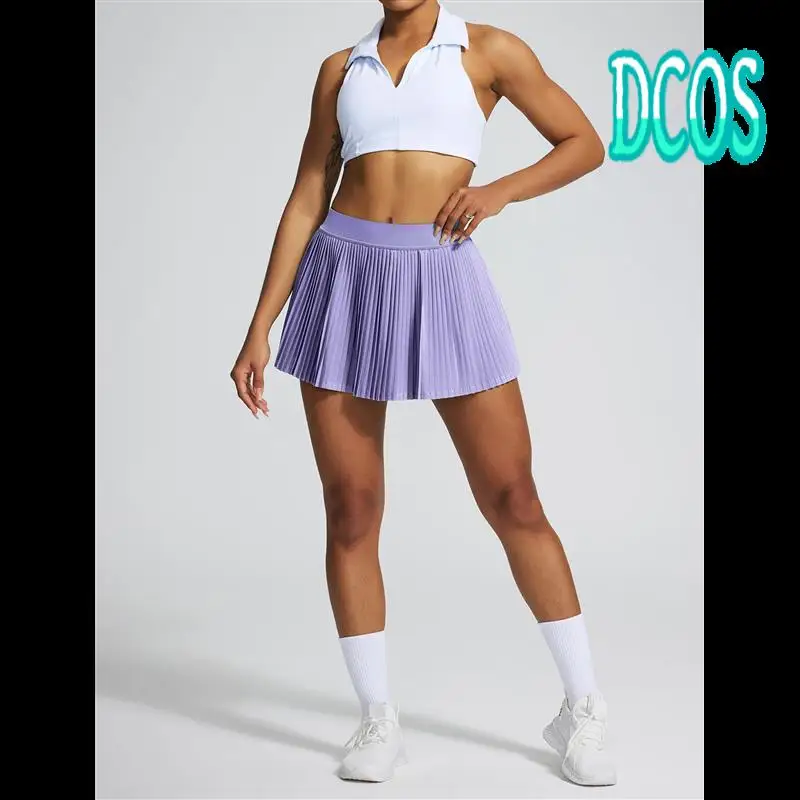 DCOS-Pleated Tennis Skirts With Inner Shorts High Waist Golf Skorts For Women With Pockets Athletic Skorts
DCOS-Pleated Tennis Skirts With Inner Shorts High Waist Golf Skorts For Women With Pockets Athletic Skorts