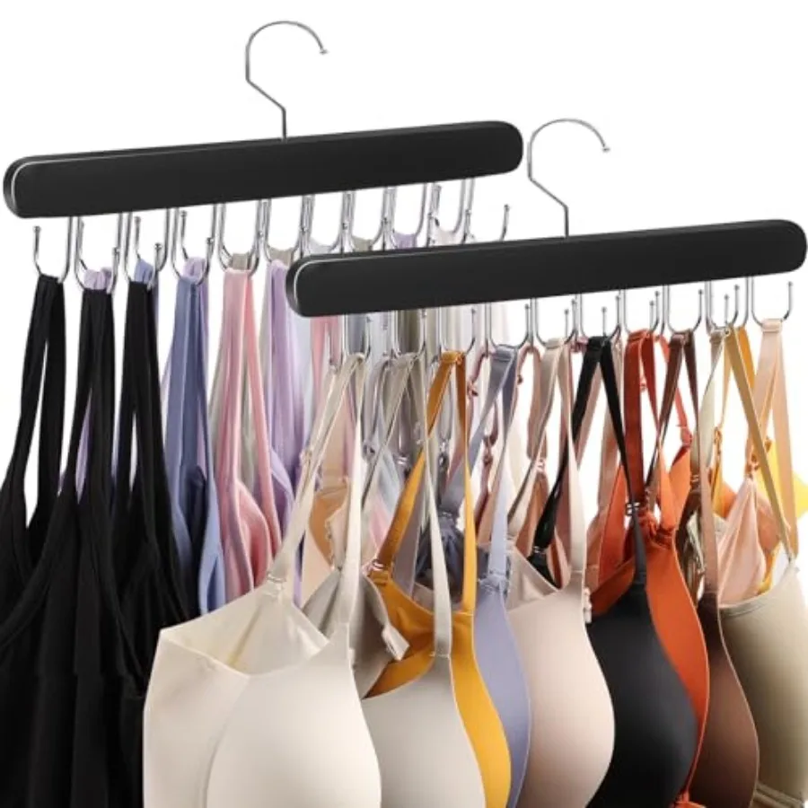 2 Pack Tank Top Hanger, 40 Hooks Large Capacity Bra Hanger for Closet Organizers and Storage, Bra Organizer Closet, Tank Top Ha
2 Pack Tank Top Hanger, 40 Hooks Large Capacity Bra Hanger for Closet Organizers and Storage, Bra Organizer Closet, Tank Top Ha