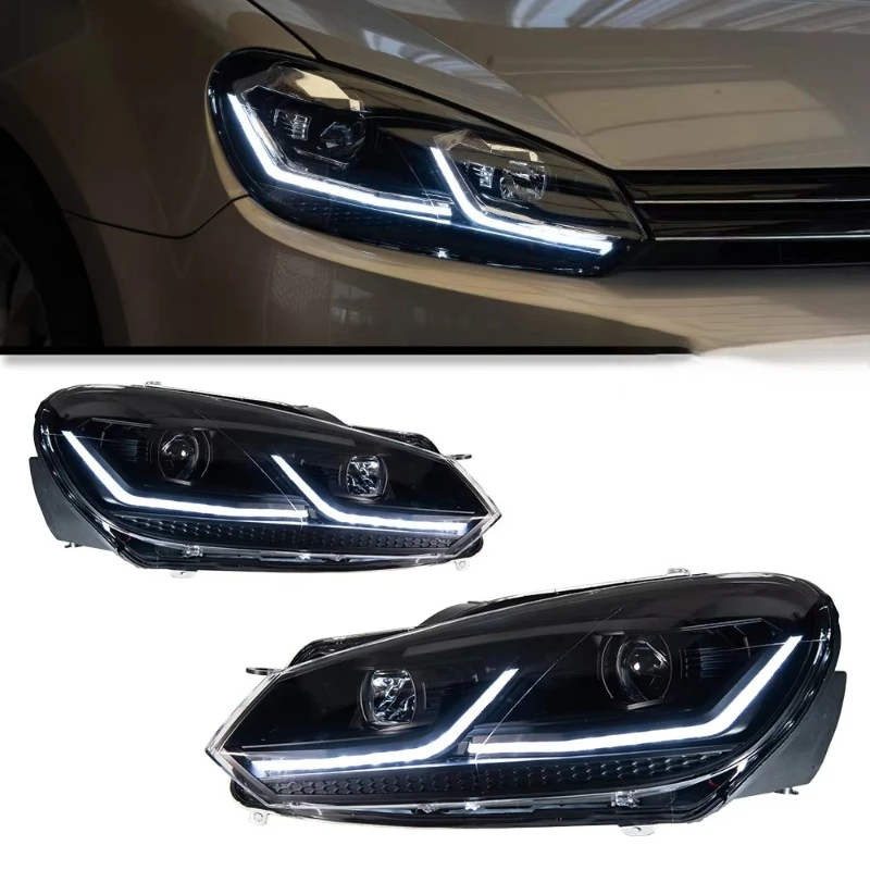 New Auto Part Lighting System Headlights Assembly for Golf6 2009-2012 New Upgrade Full LED Headlamp for Golf 6
New Auto Part Lighting System Headlights Assembly for Golf6 2009-2012 New Upgrade Full LED Headlamp for Golf 6