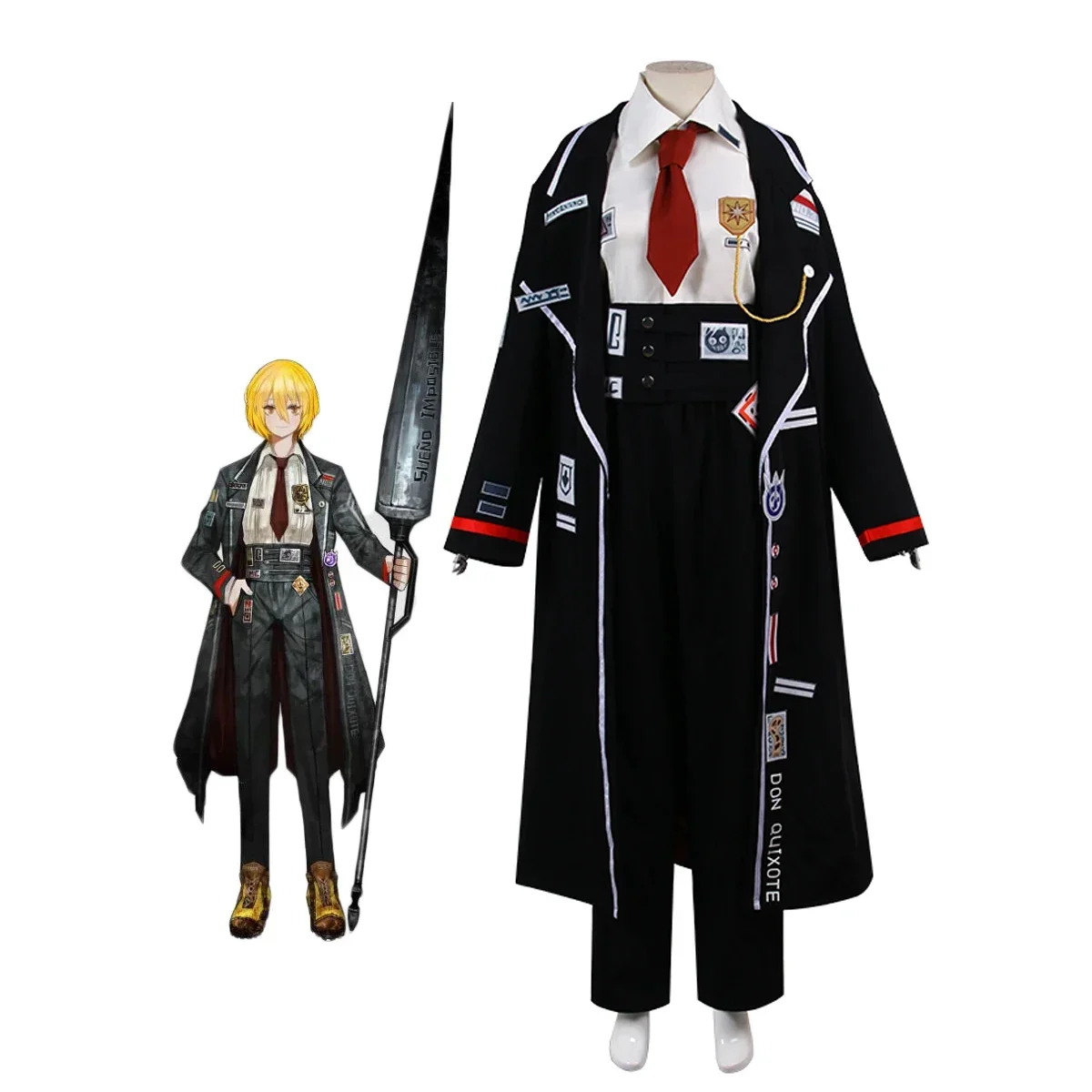 Limbus Company: Don Quixote Magnificent Cosplay Costume Set, Unisex Fit, Custom Made to Perfection
Limbus Company: Don Quixote Magnificent Cosplay Costume Set, Unisex Fit, Custom Made to Perfection