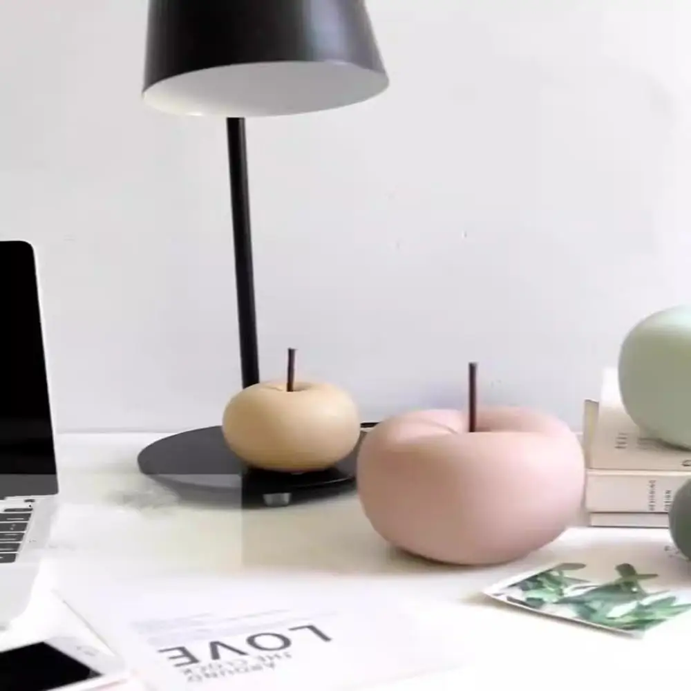 Nordic Macaron Minimalist Ceramic Apple Sculpture Modern Home Decor Living Room TV Cabinet Soft Decoration Fruit Art Statue Gift
Nordic Macaron Minimalist Ceramic Apple Sculpture Modern Home Decor Living Room TV Cabinet Soft Decoration Fruit Art Statue Gift