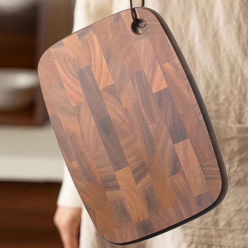 Black walnut solid wood kitchen camping small cutting board, steak, toast and bread tray chopping board
Black walnut solid wood kitchen camping small cutting board, steak, toast and bread tray chopping board