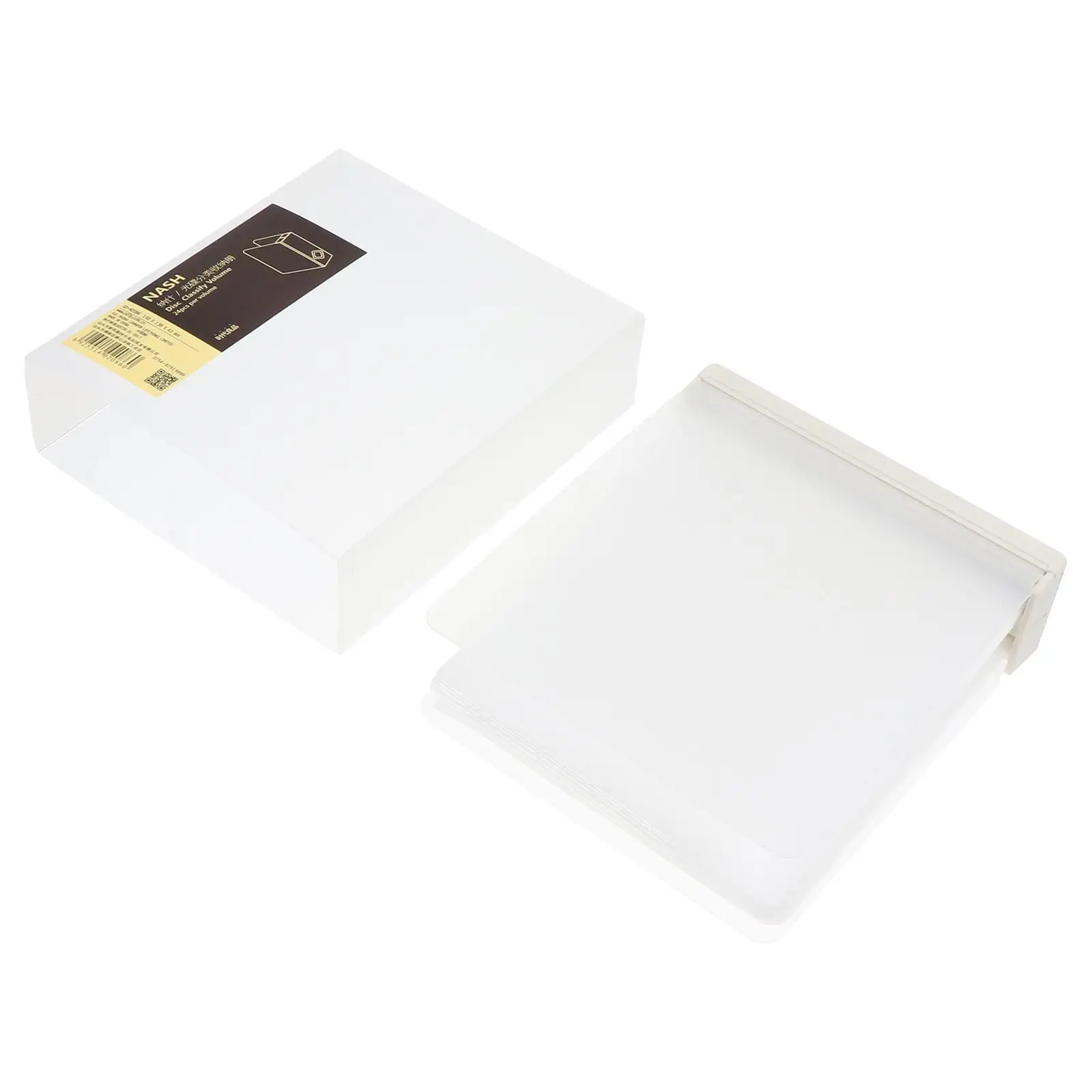 Storage Box Plastic Optical Disks Case White Non woven Fabric Durable Material Replaceable Labels Protect Scratch DVD VCD
Storage Box Plastic Optical Disks Case White Non woven Fabric Durable Material Replaceable Labels Protect Scratch DVD VCD