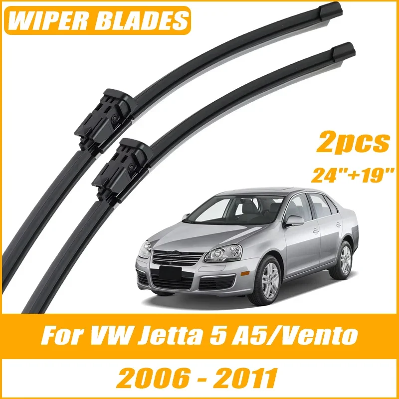 2pcs Wiper Front Wiper Blades For VW Jetta 5 A5 Vento 2006-2011 Windshield Windscreen Clean Window Car Rain Brushes 24"+19"
2pcs Wiper Front Wiper Blades For VW Jetta 5 A5 Vento 2006-2011 Windshield Windscreen Clean Window Car Rain Brushes 24"+19"