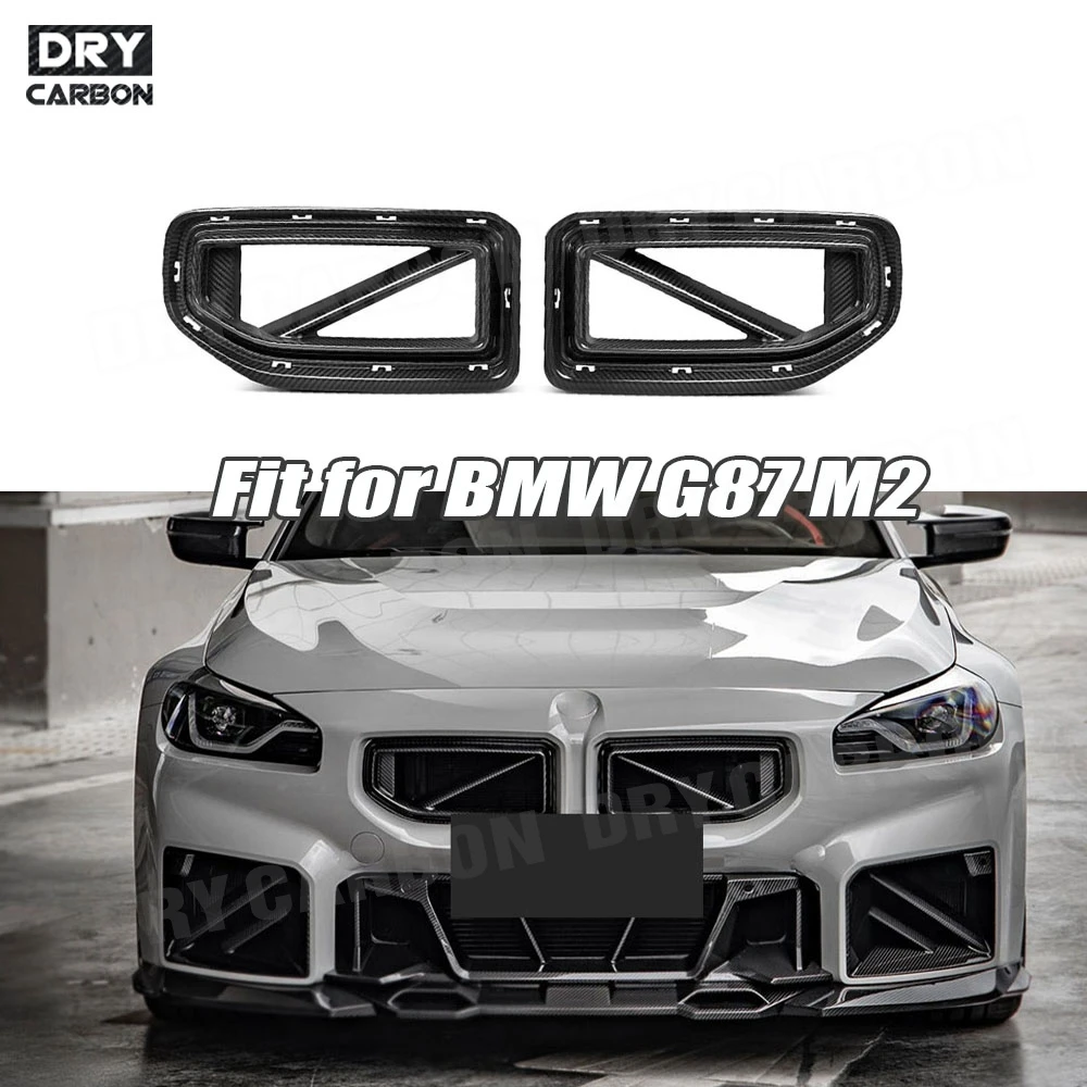 Car Accessories For BMW M2 G87 2023+ Carbon Fiber S Style Racing Grills Front Bumper Air Vent Trim Foglamp Mesh Grill Frame
Car Accessories For BMW M2 G87 2023+ Carbon Fiber S Style Racing Grills Front Bumper Air Vent Trim Foglamp Mesh Grill Frame