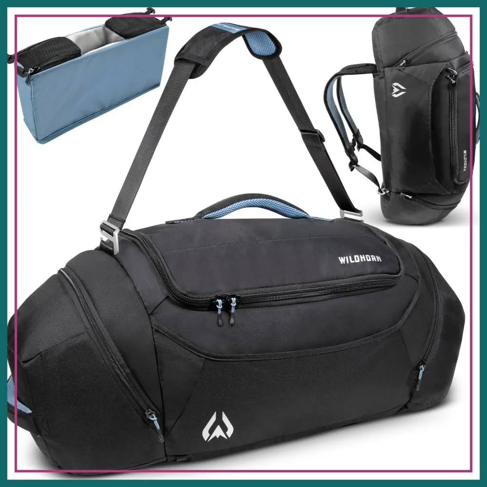 70L MTB Duffle Bag for Travel - Lightweight & Durable Gym Bag for Men & Women, Ideal for Biking, Motorcycle, Sports
70L MTB Duffle Bag for Travel - Lightweight & Durable Gym Bag for Men & Women, Ideal for Biking, Motorcycle, Sports