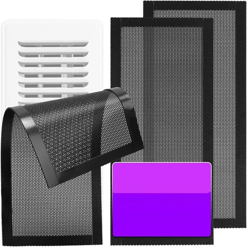 ABMO Floor Vent Covers 5.5" X 12" Magnetic Vent Covers Air Vent Covers Mesh Screen Register Vent Covers Forhome,Floor,HVAC A
ABMO Floor Vent Covers 5.5" X 12" Magnetic Vent Covers Air Vent Covers Mesh Screen Register Vent Covers Forhome,Floor,HVAC A