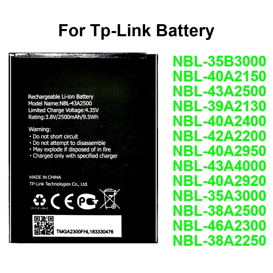 Аккумулятор для TP-Link Neffos 32 ГБ C5 C7 C7a C7s C9a C9s X1 X1max X20 Y5 Y5s Plus Pro Max Lite Nbl-40A2920 Nbl-43A2500 Nbl-42A2200
Аккумулятор для TP-Link Neffos 32 ГБ C5 C7 C7a C7s C9a C9s X1 X1max X20 Y5 Y5s Plus Pro Max Lite Nbl-40A2920 Nbl-43A2500 Nbl-42A2200